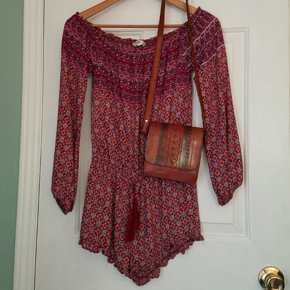 Long sleeve romper